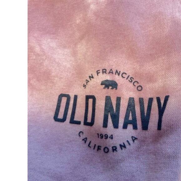 Old Navy Girls Sweatpants Joggers Sz 12 Pink Tie Dye School Activewear - Picture 9 of 14